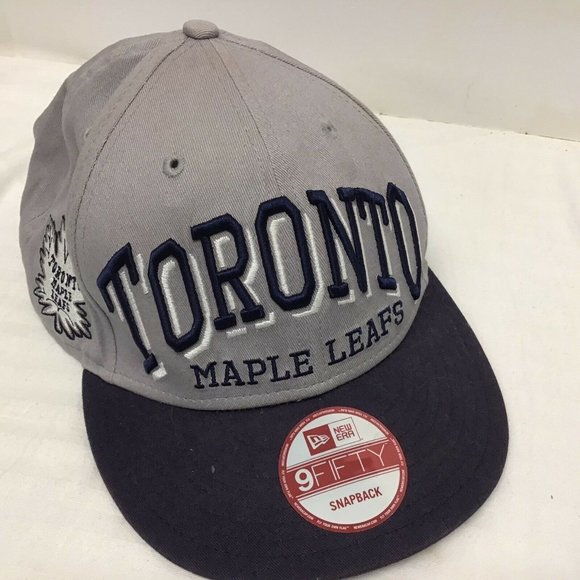 Toronto Maple Leafs Snapback Cap Hat NHL Vintage Hockey Adjustable OSFM New Era - Picture 2 of 3